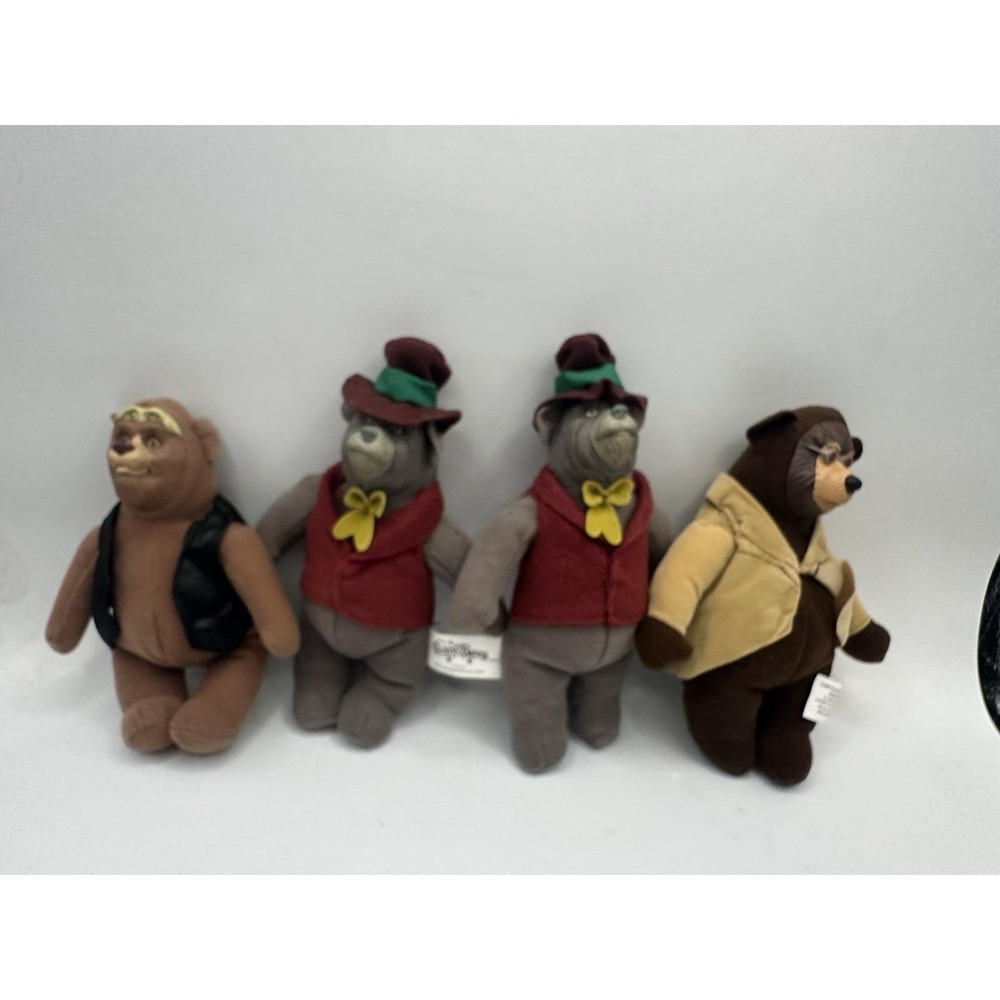 Disney Country Bears McDonalds Plush Lot 4 Vintage Character Stuffed Toys